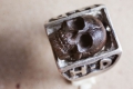 HD Custom jewelery anello teschio in meteorite09